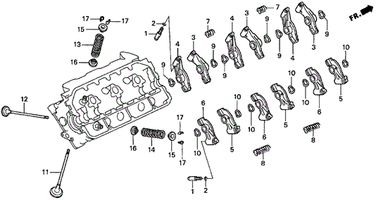 TL VALVE - ROCKER ARM (R.) (V6)