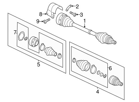 Beetle DRIVE AXLES 2