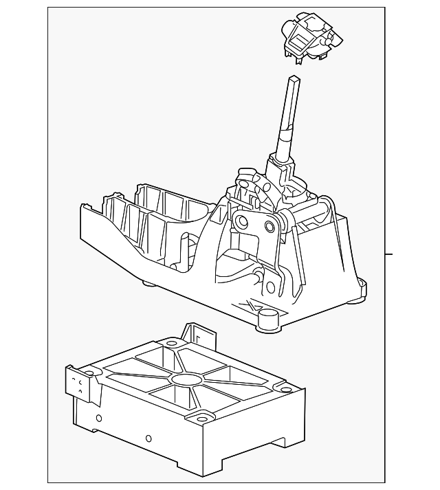 55577540 Деталь SHIFTER