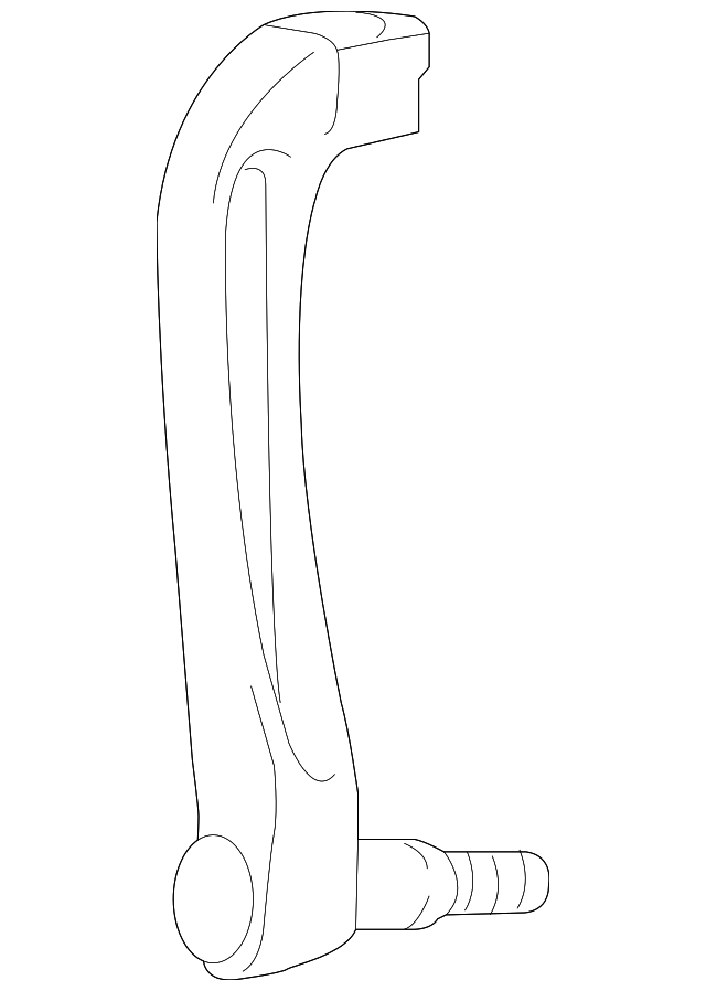 48504-50010 STRUT BRACKET, LEFT
