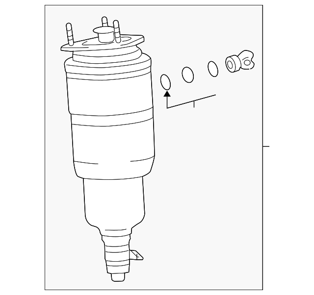 48010-50351 STRUT ASSY, RIGHT