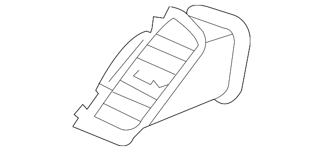 97410-2K100WK Деталь VENT DUCT, LEFT