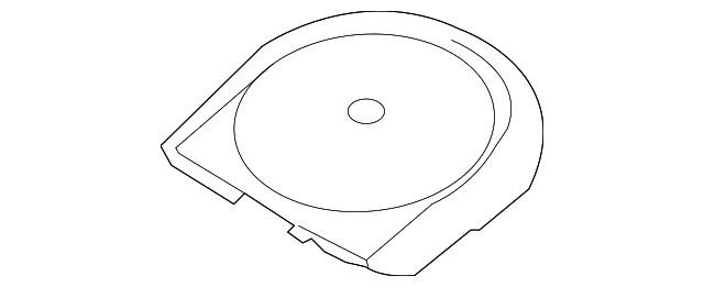 84724-2K100WK Деталь SPEAKER GRILLE