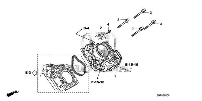 ENGINE/THROTTLE BODY for 2006 Honda CIVIC NGV #1