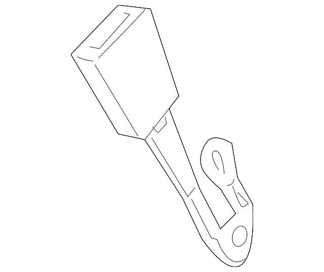 216-860-09-69-8L36 Деталь BUCKLE, RIGHT