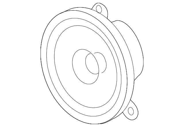 86301FE070 Деталь REAR DR SPEAKER, RIGHT