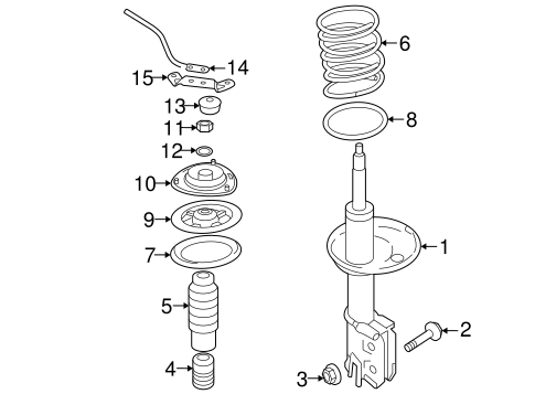 Sportage STRUTS & COMPONENTS