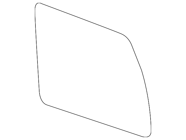 15114961 Деталь DOOR GLASS, RIGHT
