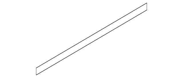 8C3Z-2625532-CPTM Деталь BODY SIDE MLDG, LEFT