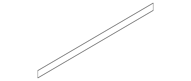 F81Z-2625596-AA Деталь BELT W'STRIP, LEFT