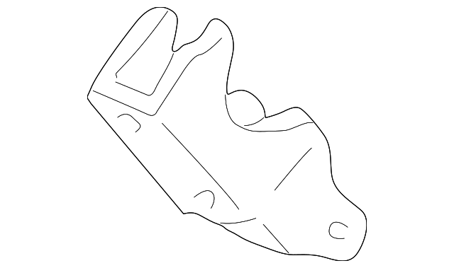 F81Z-5B498-CA Деталь STABILIZER BAR MOUNT BRACKET, RIGHT