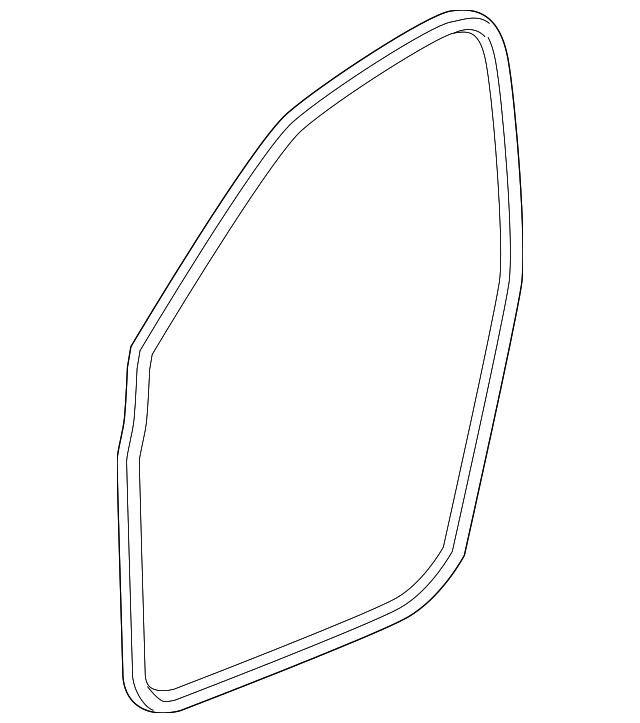 15824089 Деталь W'STRIP ON BODY, LEFT