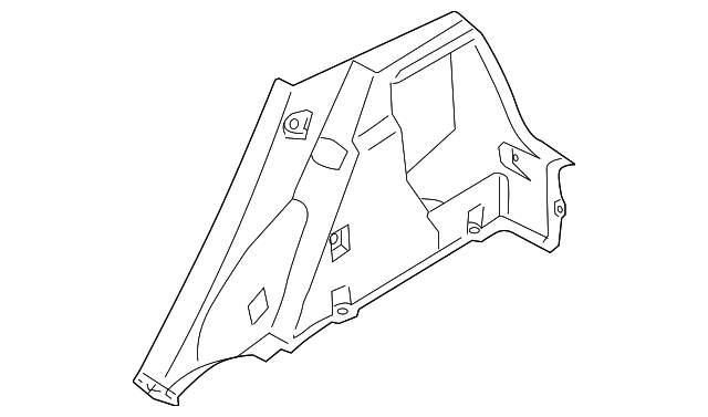 85740-1G500XI Деталь SIDE TRIM PANEL, RIGHT