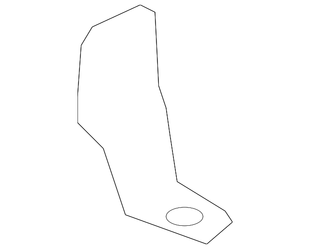 85795-3E000 Деталь SIDE TRIM PANEL HOOK, RIGHT