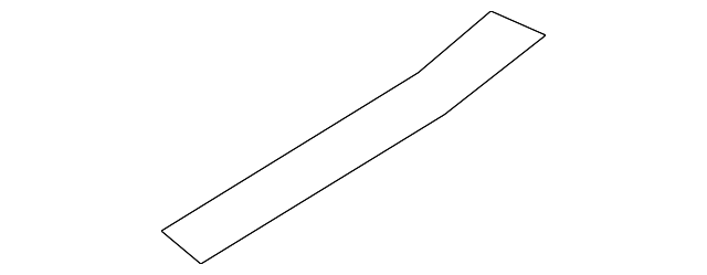 G69531ME0A Деталь KICK PANEL, RIGHT