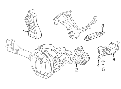 Ram 2500 ENGINE & TRANS MOUNTING 2