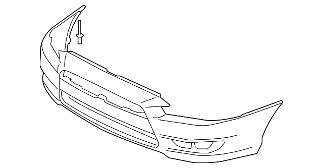 6400B914 Деталь BUMPER COVER