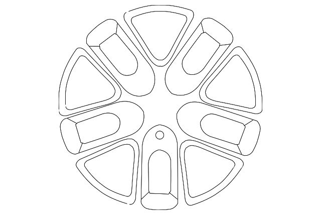 52910-4U250 Деталь WHEEL, ALLOY