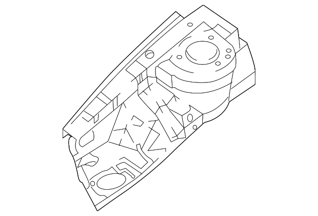 64501-26202 Деталь APRON ASSY, LEFT