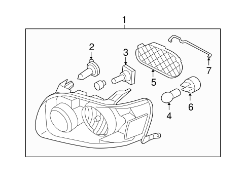 Escape BULBS - CHASSIS 3