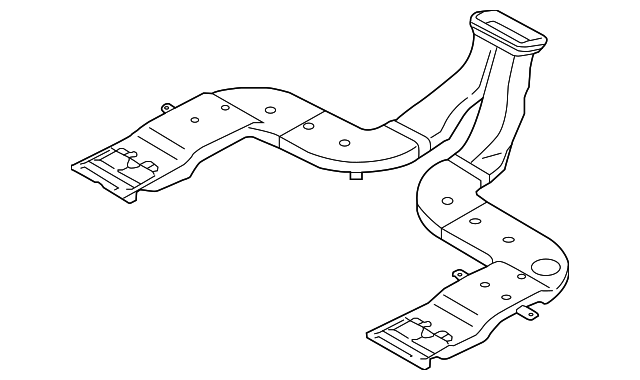 97364-4D000 Деталь LOWER DUCT