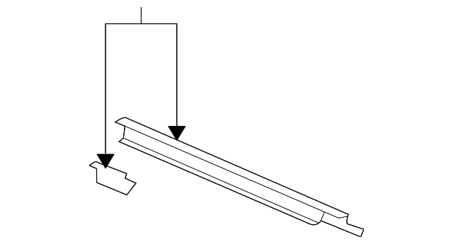 12458941 Деталь REAR HEADER