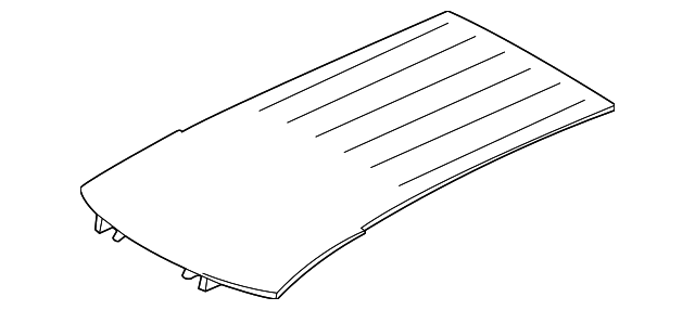 12529867 Деталь ROOF PANEL
