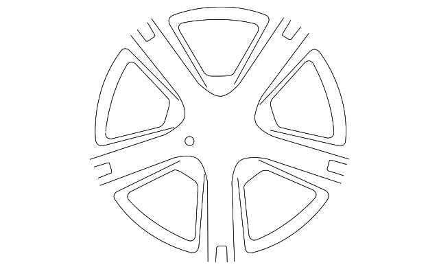 42611-0R040 Деталь WHEEL, ALLOY