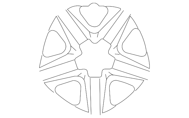 42611-0R020 Деталь WHEEL, STEEL