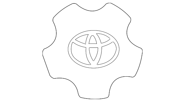 4260B-0R020 Деталь CENTER CAP
