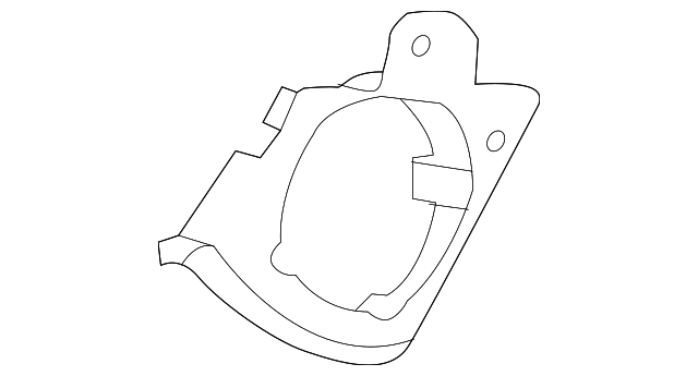 218-723-05-14 Деталь SPEAKER GRILLE BRACKET, LEFT
