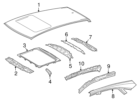 NX200t ROOF & COMPONENTS 2