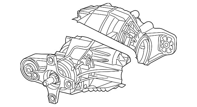 68060040AC Деталь AXLE HOUSING
