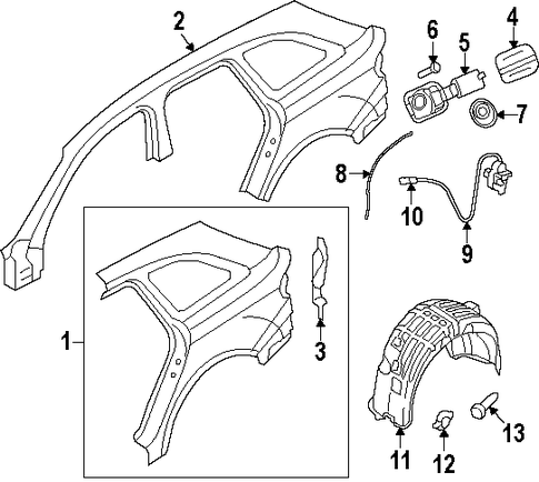 allroad QUARTER PANEL & COMPONENTS