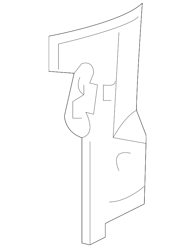 41-00-7-141-813 Деталь COVER PANEL, LEFT