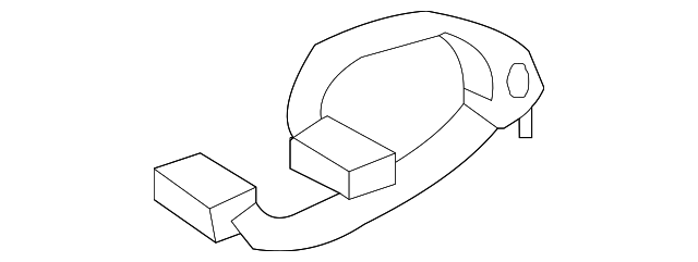 88842-JA08C Деталь BUCKLE