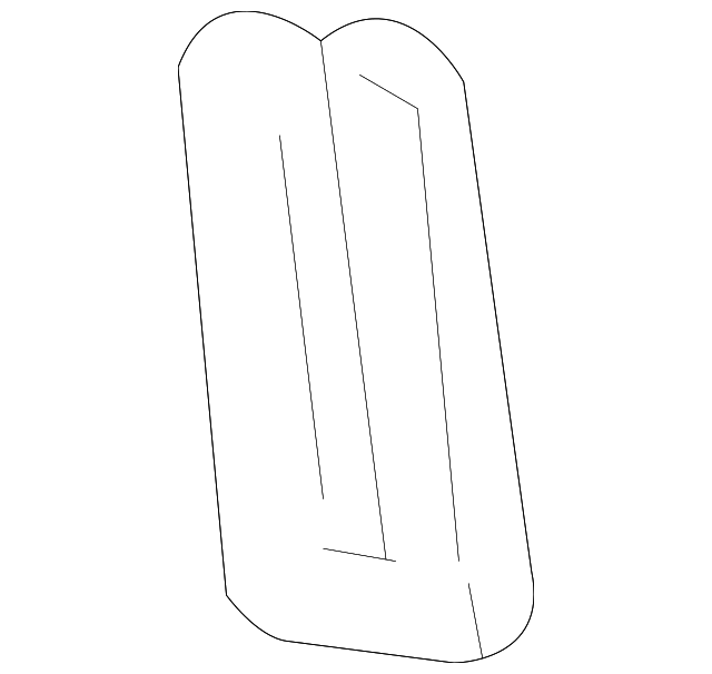 12531855 HANDLE BEZEL, LEFT