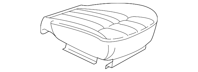 12532300 SEAT COVER, LEFT