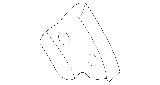 12459611 RECLINE COVER, LEFT