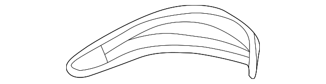 55136547AB Деталь OUTER WHEELHOUSE, LEFT