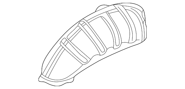 55136997AC Деталь INNER WHEELHOUSE, LEFT