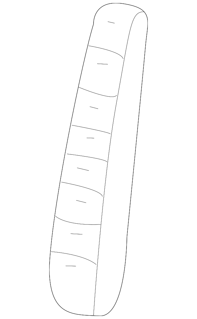 5086201AA Деталь VENT LOUVER, LEFT