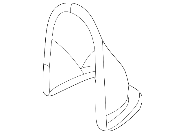 55136683AA Деталь FUEL DOOR REINFORCEMENT