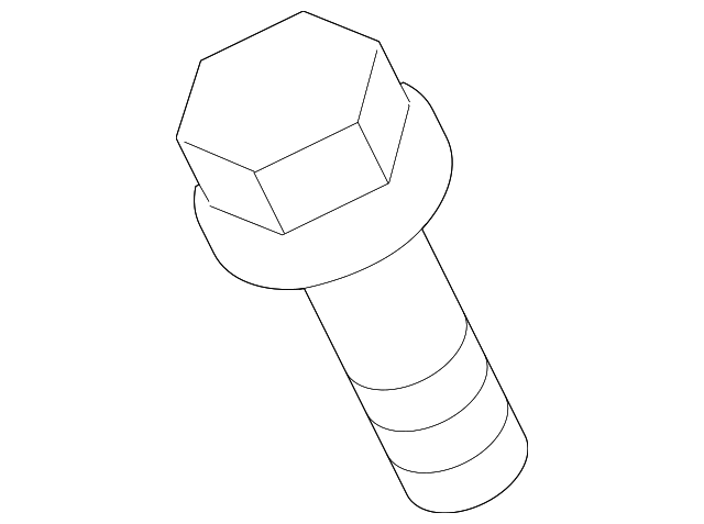0039902900 Деталь RADIATOR SUPPORT UPPER BOLT