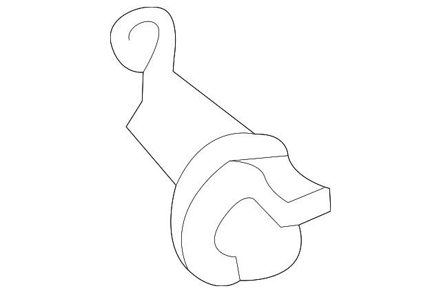 53337-53020 Деталь SUPPORT ROD BRACKET, LEFT