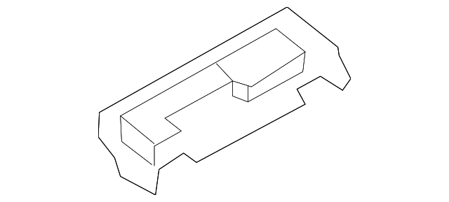 51-13-7-209-821 Деталь ROOF MOLDING CLIP, RIGHT