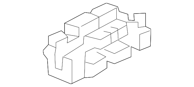 51-13-7-238-257 Деталь ROOF MOLDING RETAINER, LEFT