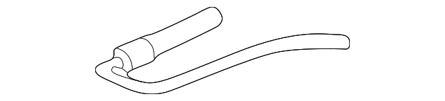 ZZP1326B8 LWR RETURN HOSE