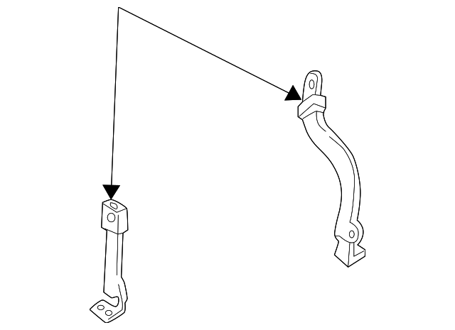 5C3Z-25611B60-BAA Деталь CENTER SEAT BELT