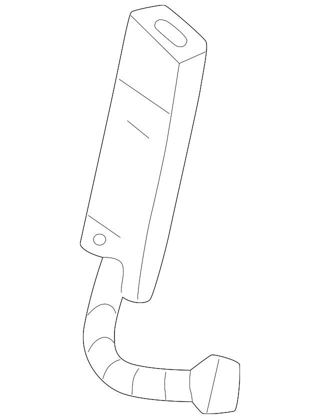 5C3Z-2561203-AAA Деталь BUCKLE, LEFT